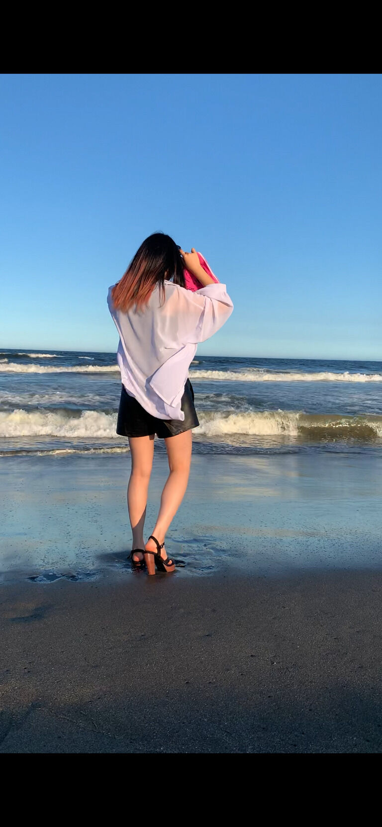 砂浜ハイヒール
